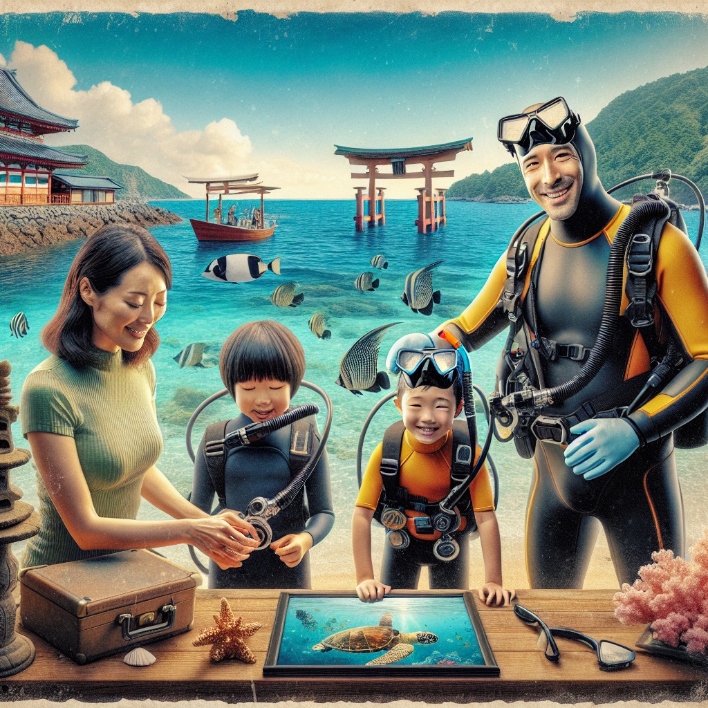 family-friendly diving in japan