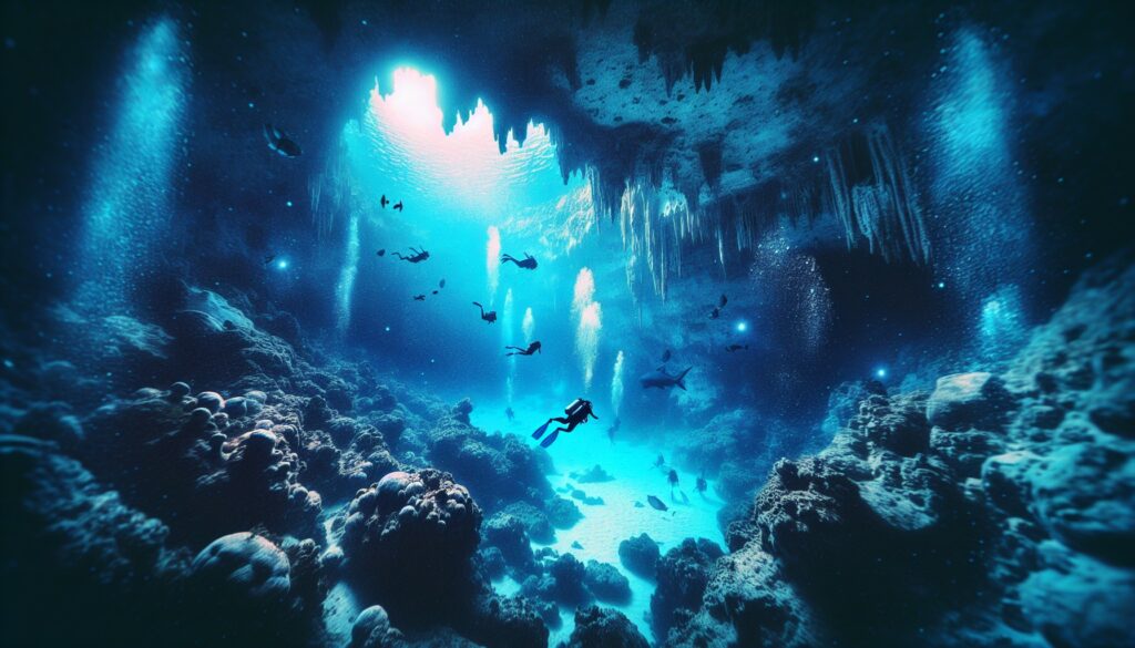 cancun cave diving